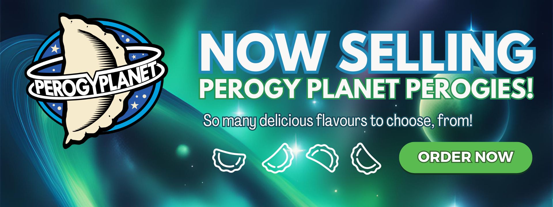 Now Selling Perogy Planet Perogies